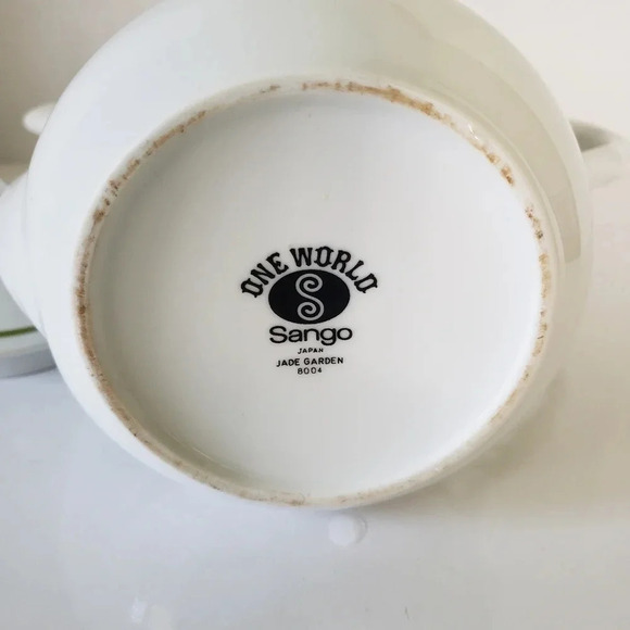 Vintage One World Sango Jade Garden  Porcelain Coffee Pot. - Picture 7 of 10
